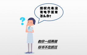 电子投标授权代表没有电子签章怎么办?教你一招再做标书不在抓狂