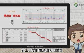 施工进度计划横道图、网络图制作教程