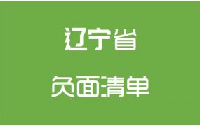 辽宁省政府采购文件编制负面清单