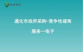 通化市政府采购-竞争性磋商-服务—电子