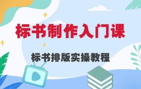 标书制作入门课，标书排版实操教程-0基础标书制作教学系列！